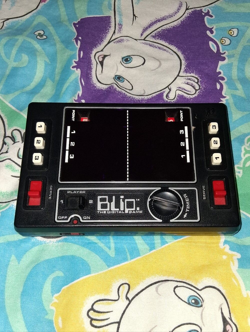 1977 Tomy Blip The Digital Game Handheld Console Vintage